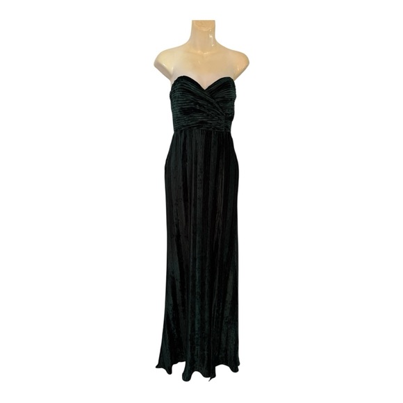 REVOLVE Green Strapless Maxi Dress - Picture 3 of 9